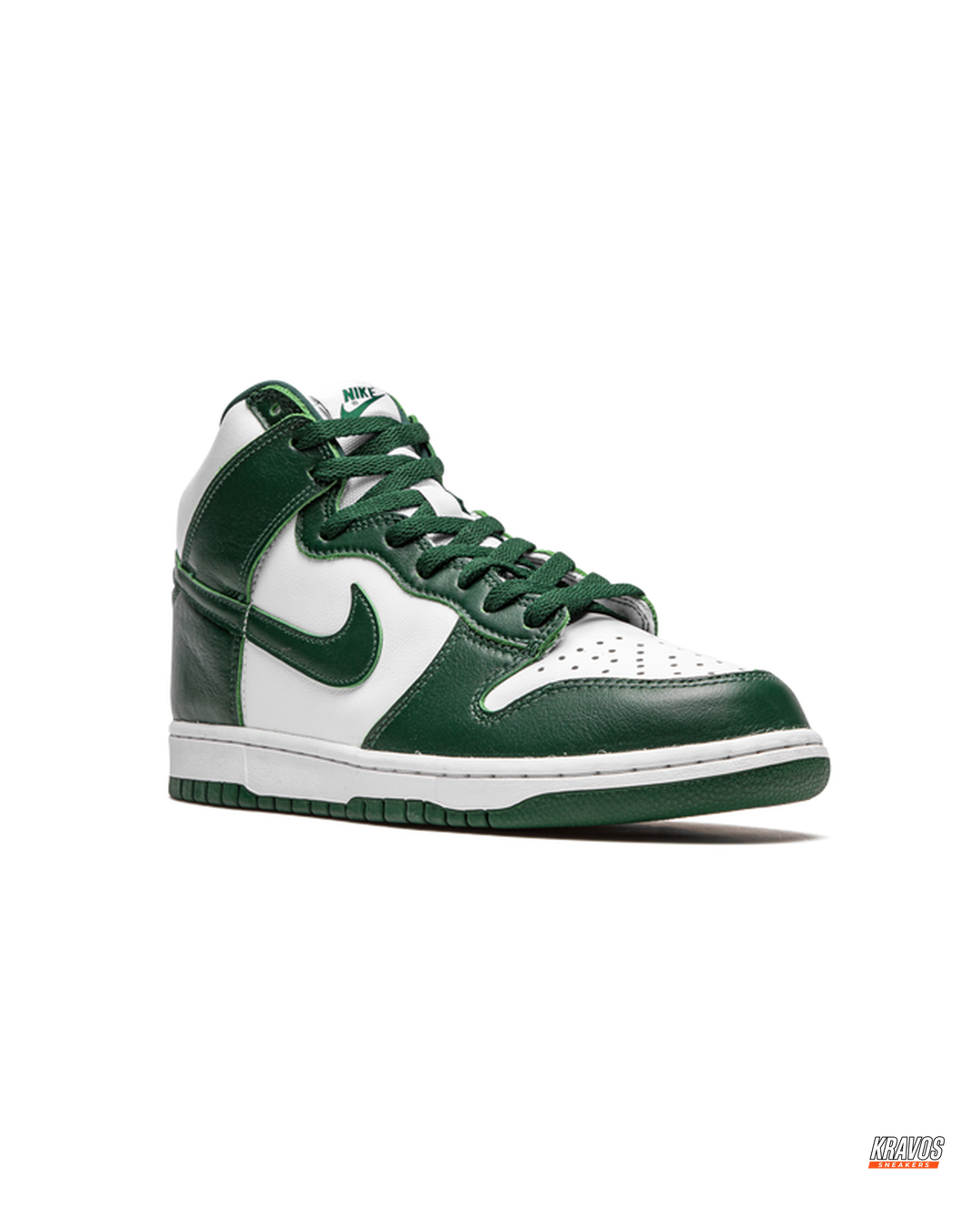 NK Suede Panelled High-Top Trainer
