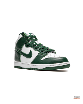 NK Suede Panelled High-Top Trainer