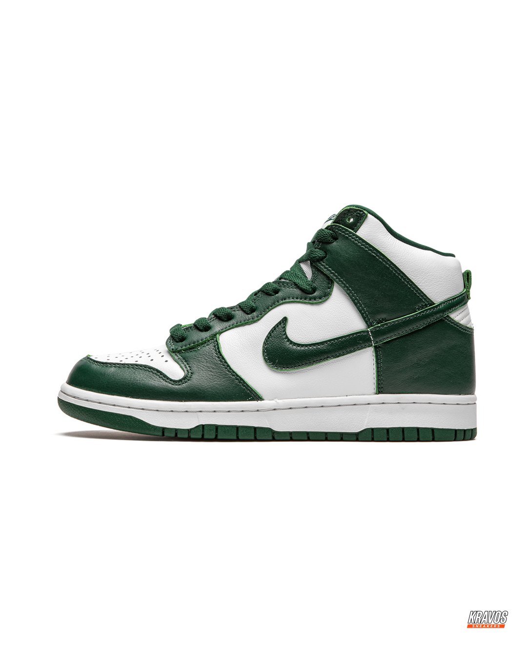 NK Suede Panelled High-Top Trainer