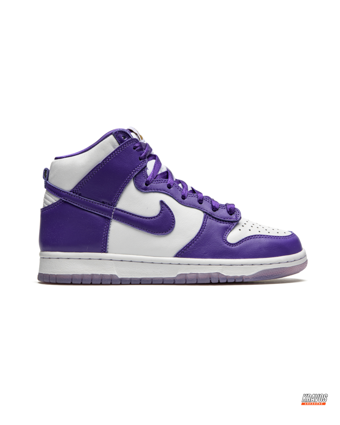 NK Suede Panelled High-Top Trainer