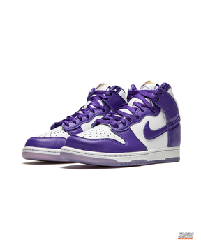 NK Suede Panelled High-Top Trainer