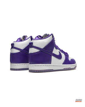 NK Suede Panelled High-Top Trainer