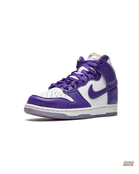 NK Suede Panelled High-Top Trainer
