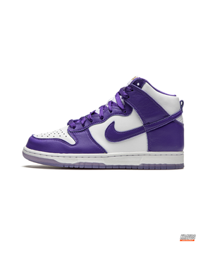NK Suede Panelled High-Top Trainer