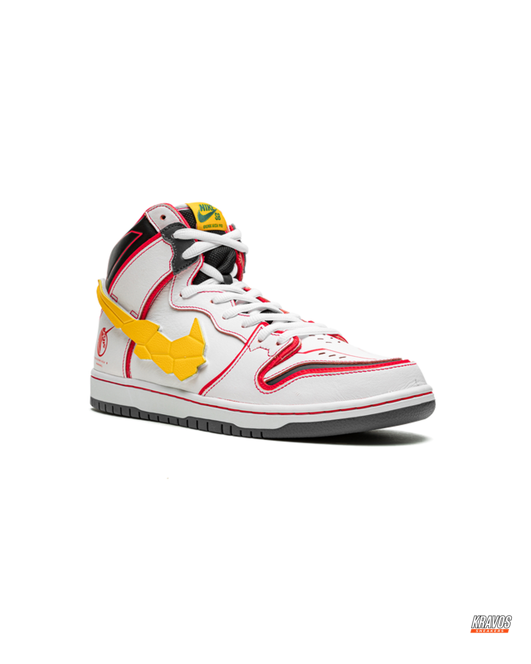 NK Suede Panelled High-Top Trainer