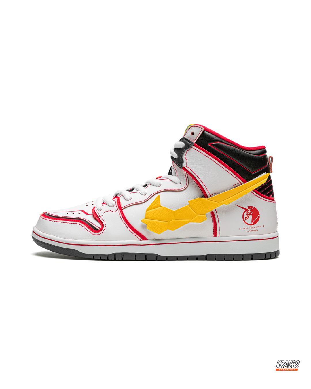 NK Suede Panelled High-Top Trainer