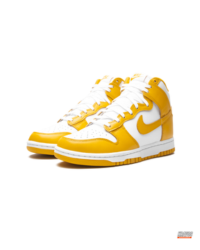 NK Suede Panelled High-Top Trainer