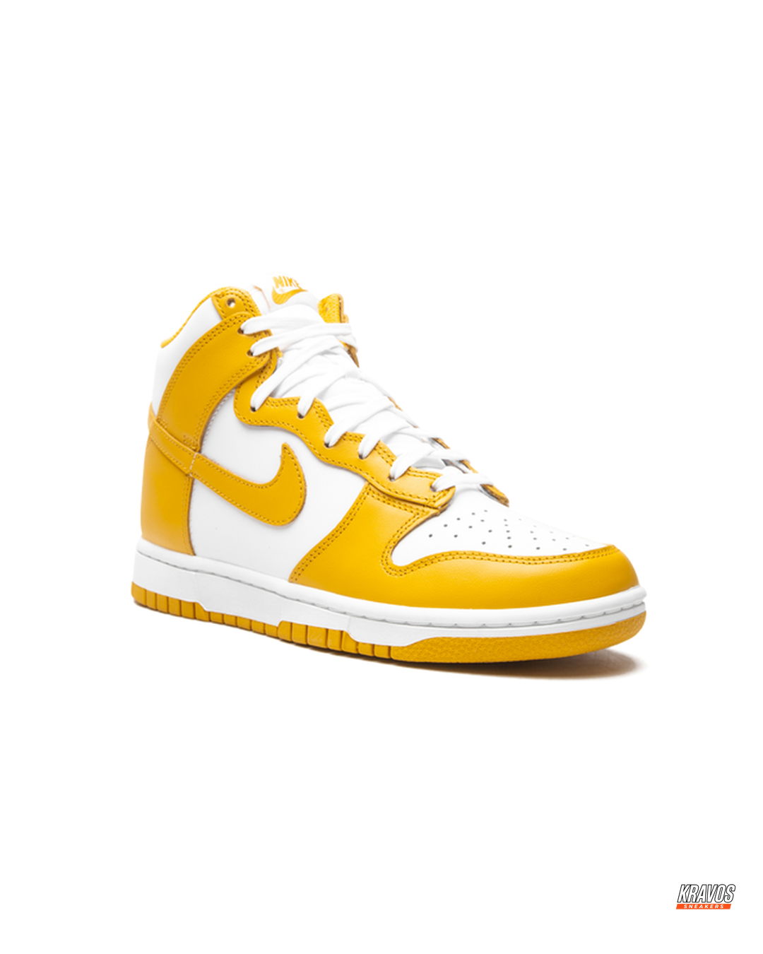 NK Suede Panelled High-Top Trainer
