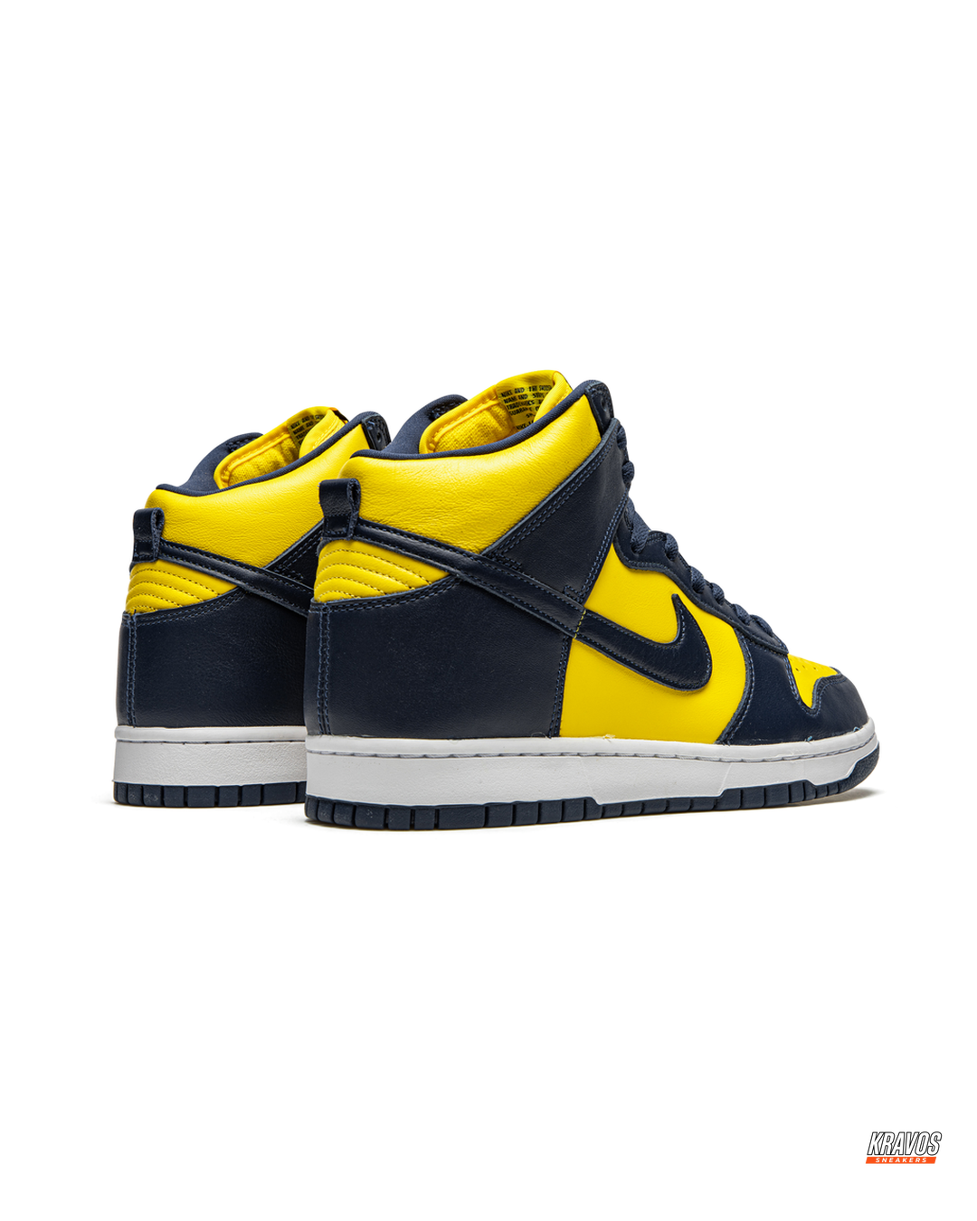 NK Suede Panelled High-Top Trainer