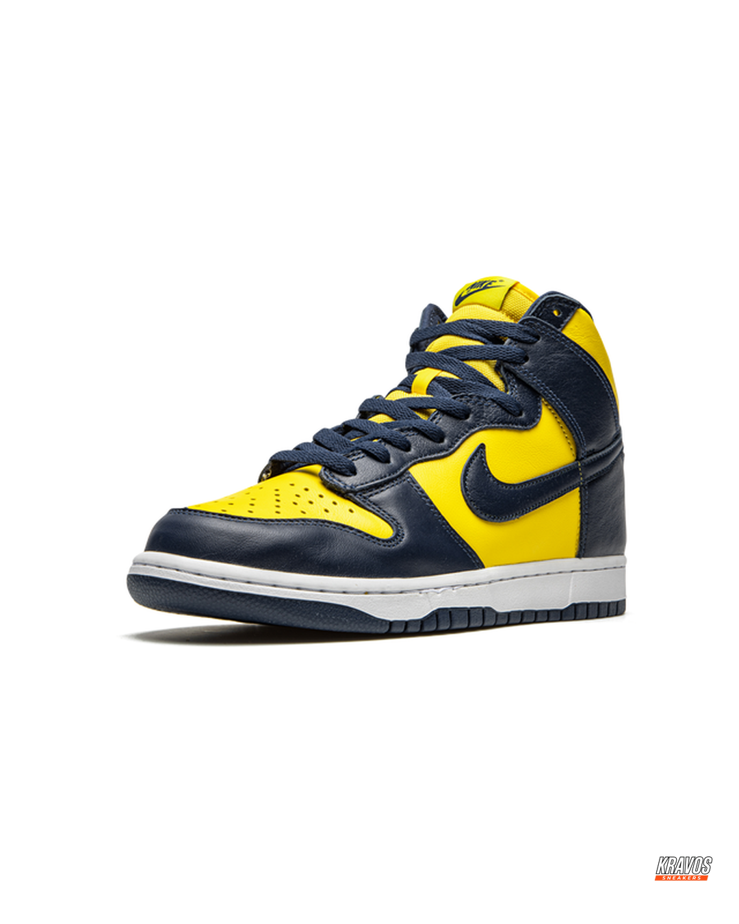 NK Suede Panelled High-Top Trainer