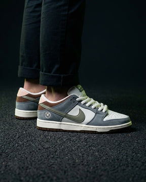 NK Suede Panelled Skate Low
