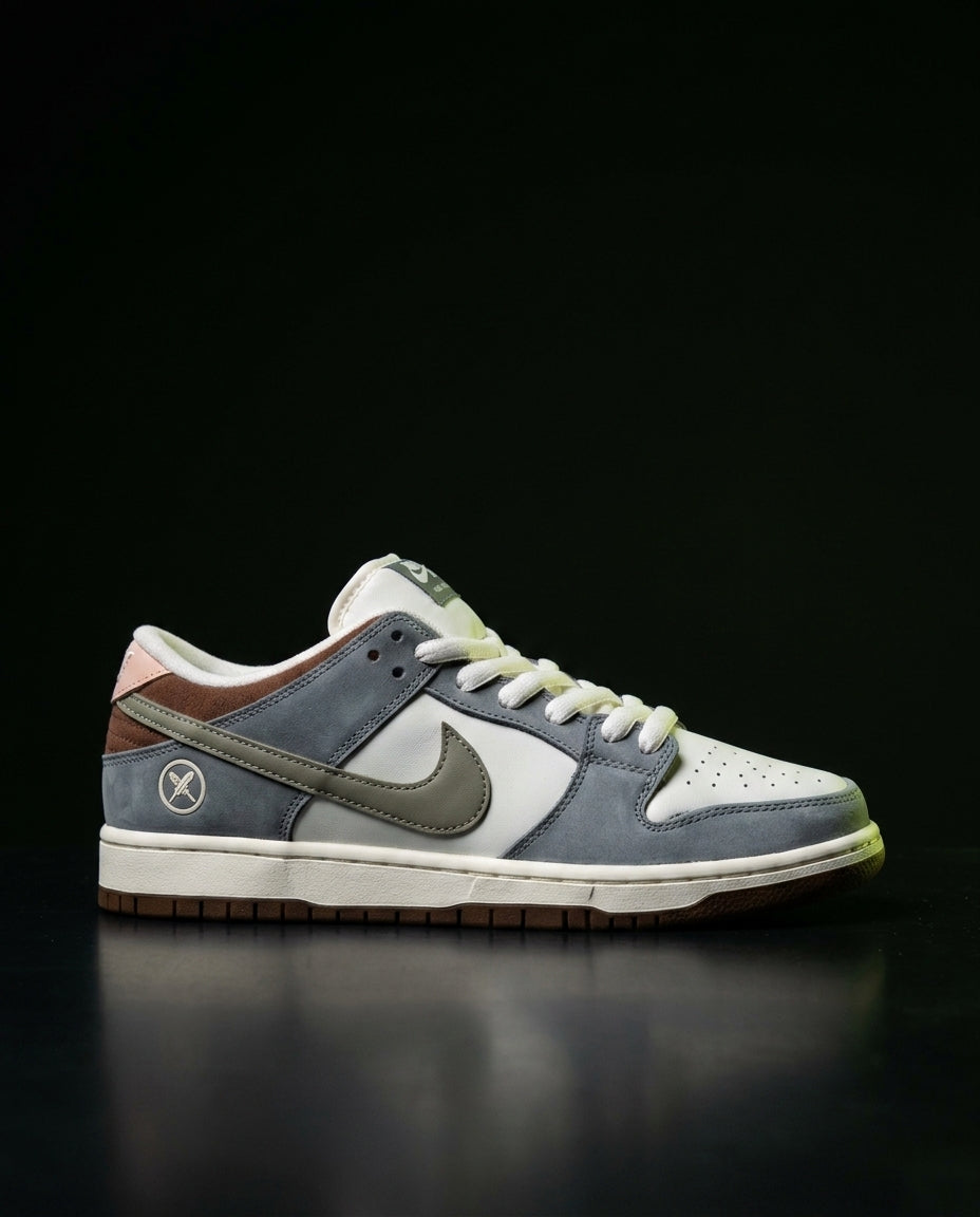 NK Suede Panelled Skate Low