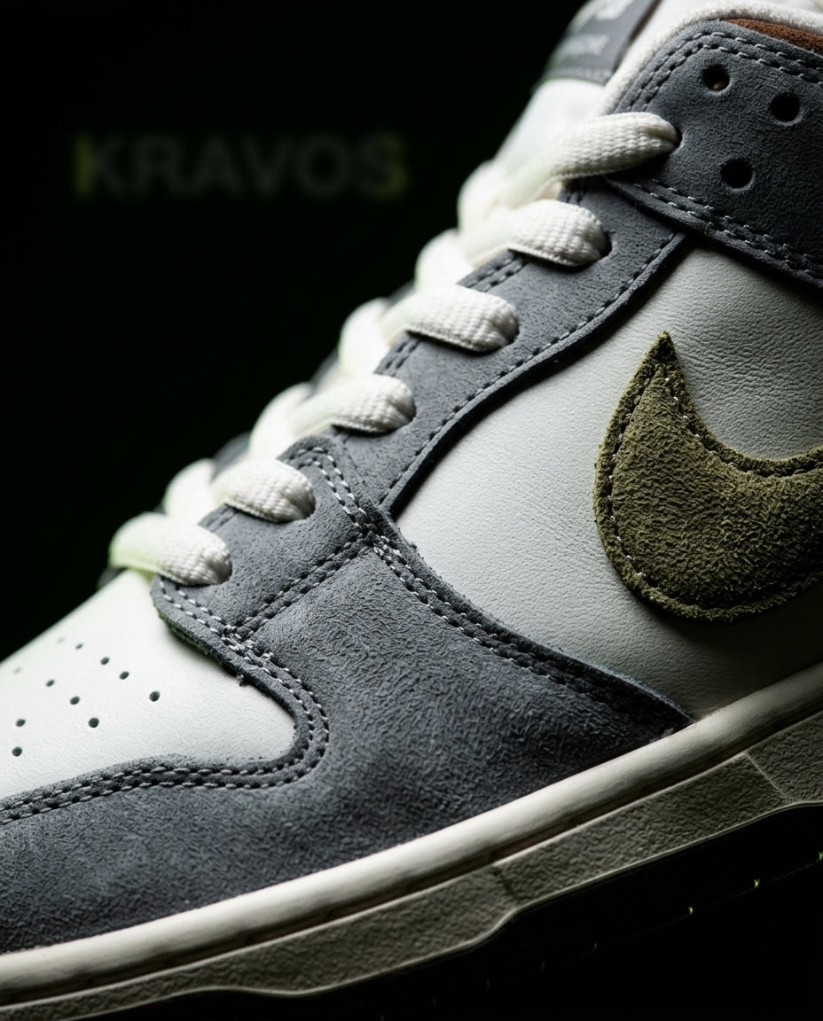 NK Suede Panelled Skate Low