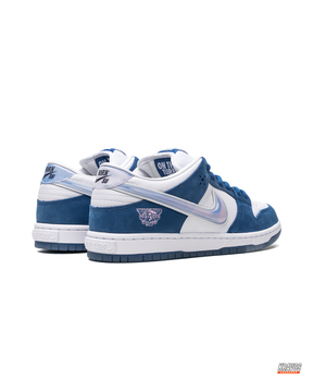 NK Suede Panelled Skate Trainer