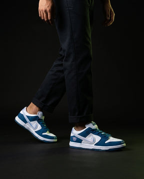 NK Suede Panelled Skate Trainer