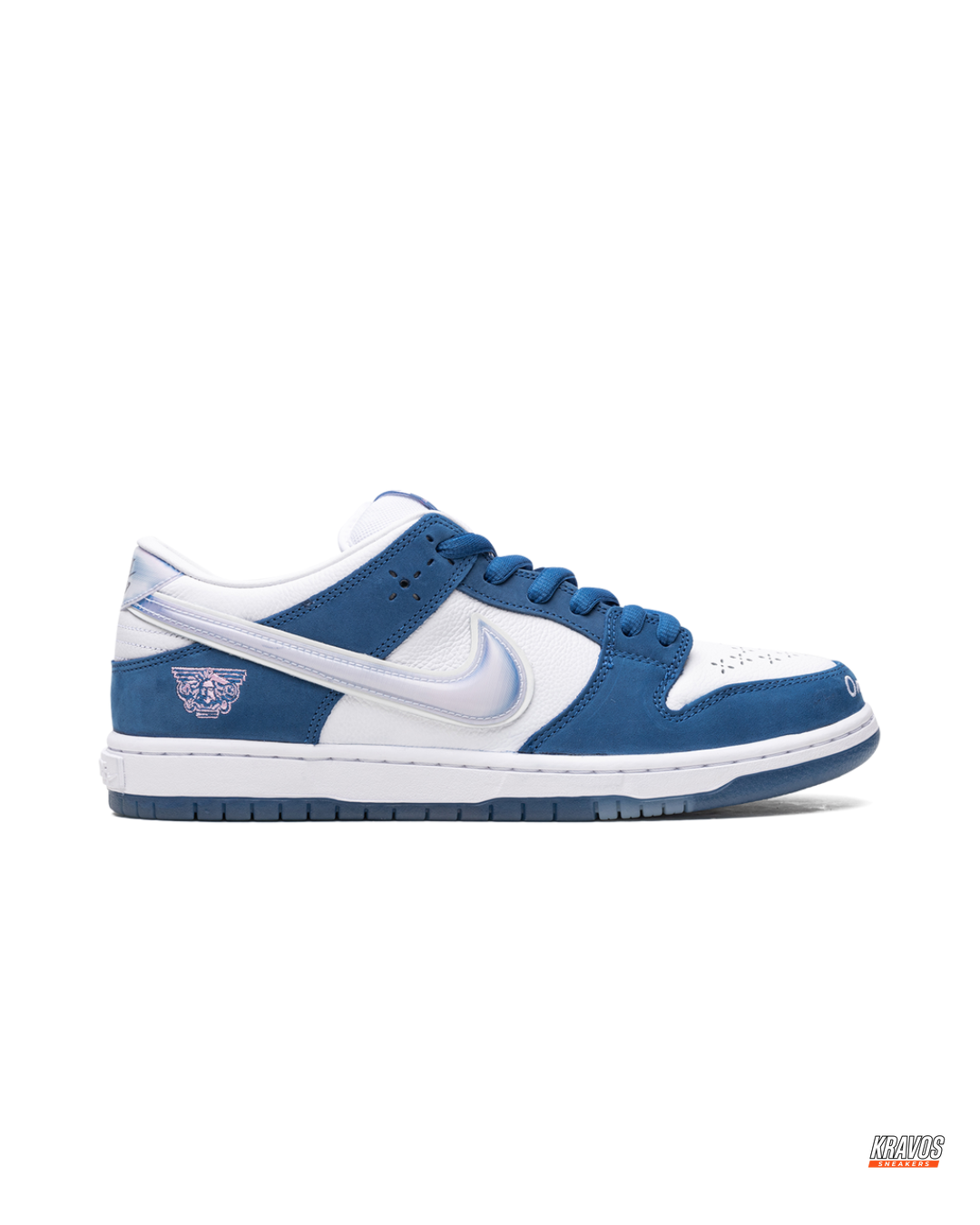 NK Suede Perforated-Toe Skate Trainer