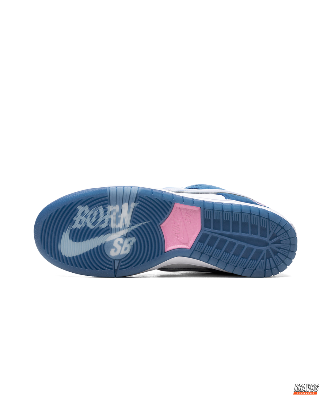 NK Suede Perforated-Toe Skate Trainer