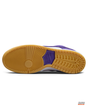NK Suede Perforated Toe Skate Trainer