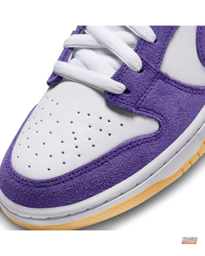 NK Suede Perforated Toe Skate Trainer