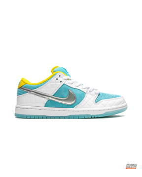 NK Suede Quilted Panel Skate Low