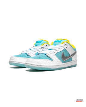 NK Suede Quilted Panel Skate Low