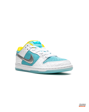 NK Suede Quilted Panel Skate Low
