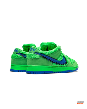 NK Suede Shearling Overlay Skate Low