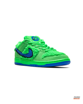 NK Suede Shearling Overlay Skate Low