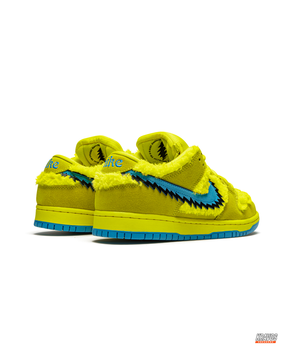 NK Suede Shearling Overlay Skate Low