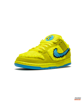 NK Suede Shearling Overlay Skate Low