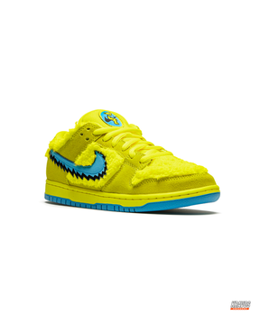 NK Suede Shearling Overlay Skate Low