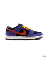 NK Suede Speckled-Sole Skate Trainer Purple Black Red #purpleblackred