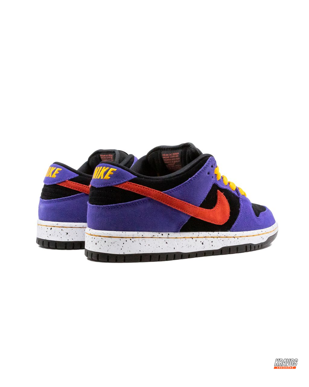 NK Suede Speckled-Sole Skate Trainer