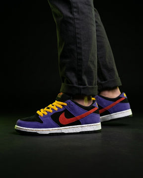 NK Suede Speckled-Sole Skate Trainer
