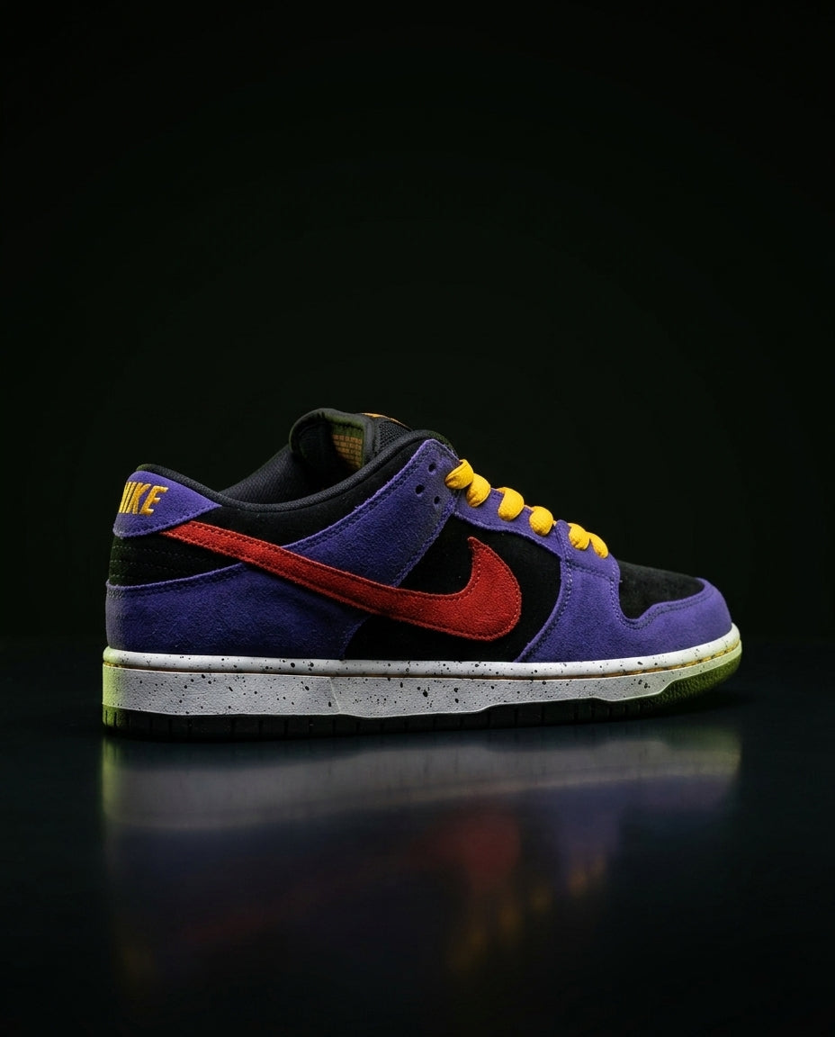 NK Suede Speckled-Sole Skate Trainer