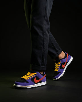NK Suede Speckled-Sole Skate Trainer