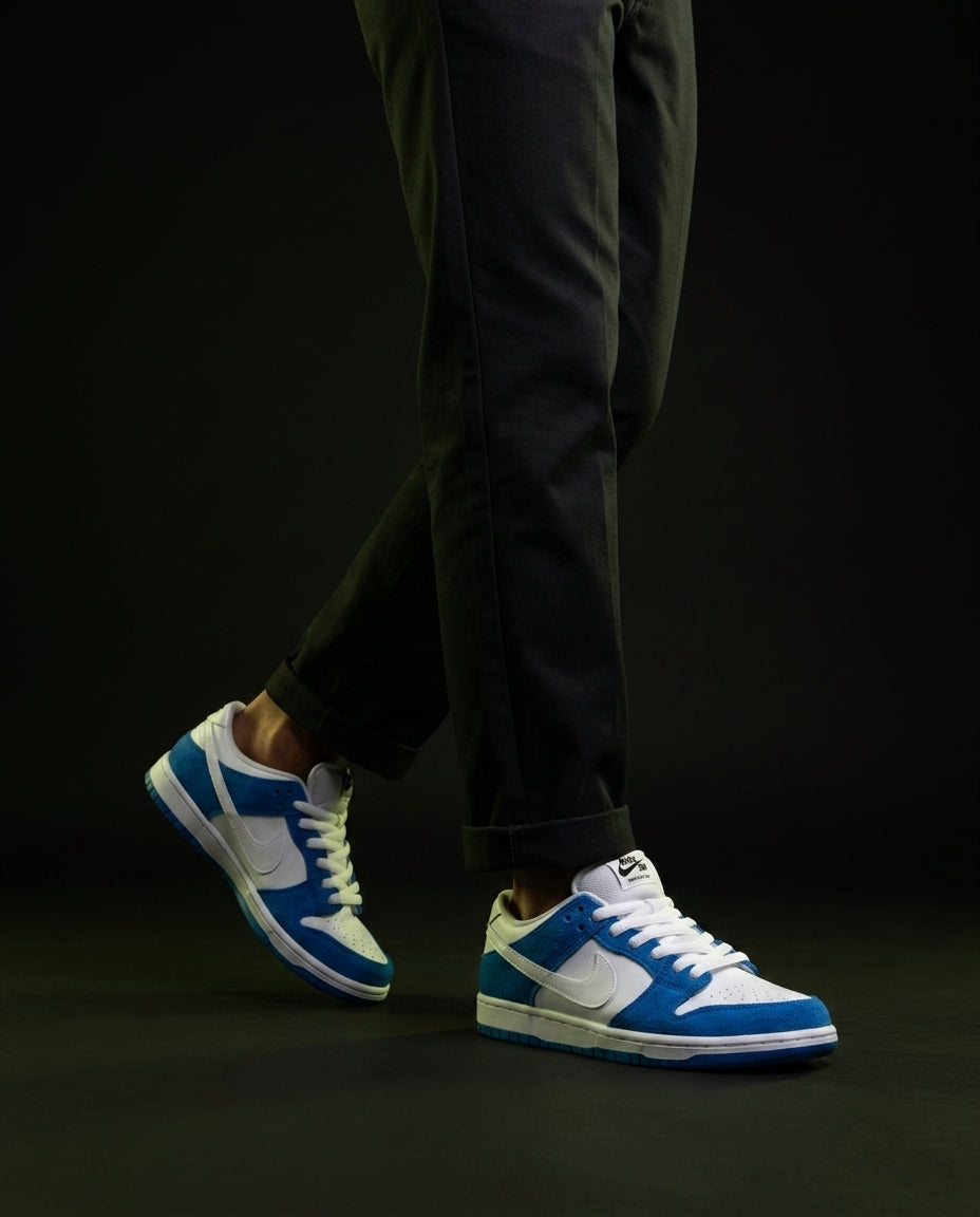 NK Suede Vulcanised Skate Low