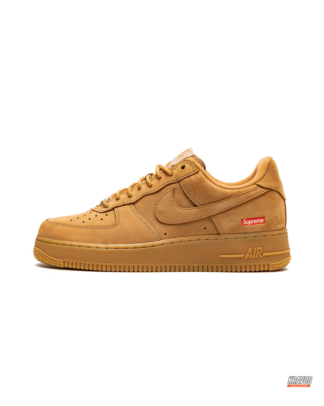 NK Suede Wheat Padded-Tongue Trainer