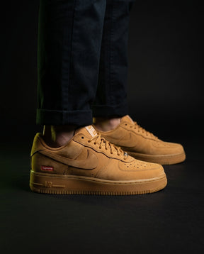 NK Suede Wheat Padded-Tongue Trainer