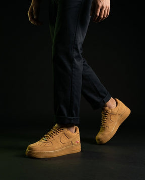NK Suede Wheat Padded-Tongue Trainer