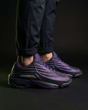 NK Synthetic Ribbed Chunky Trainer Purple Black