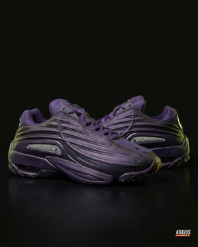 NK Synthetic Ribbed Chunky Trainer Purple Black