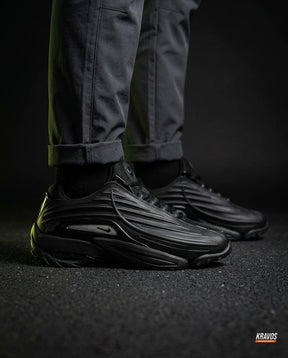 NK Synthetic Ribbed Chunky Trainer Triple Black