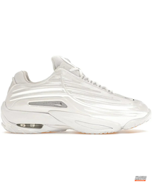 NK Synthetic Ribbed Chunky Trainer White Grey #whitegrey