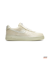 NK Woven Canvas Frayed-Swoosh Trainer Cream White #creamwhite