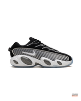 NK Woven Perforated Chunky Trainer Black White #blackwhite