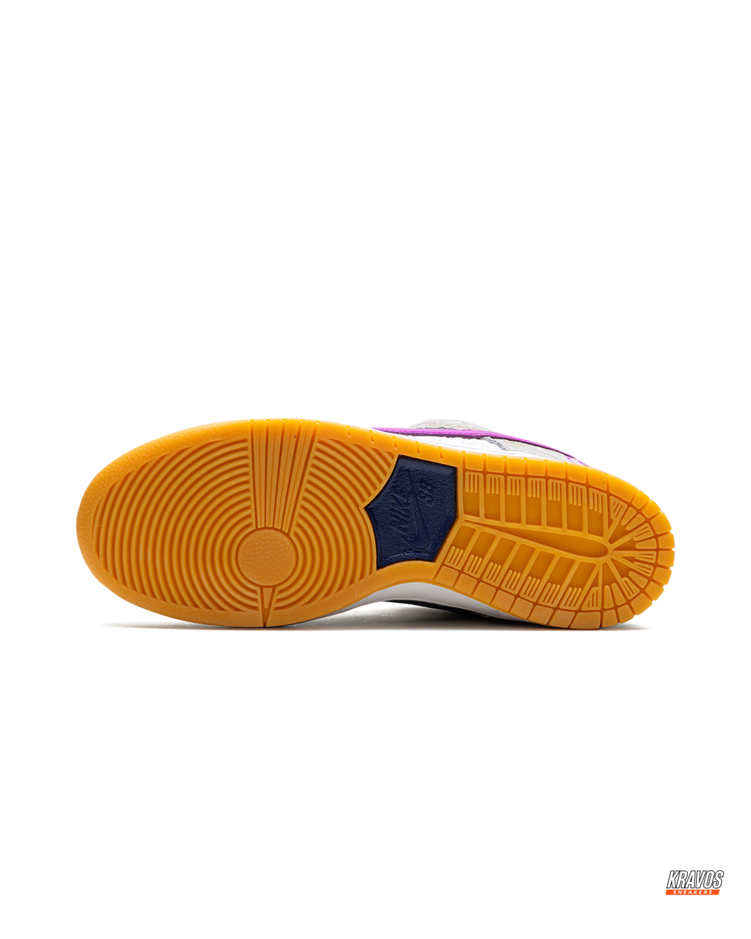 NK Woven Textured Gum-Sole Skate Trainer