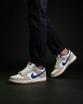 NK Woven Textured Gum-Sole Skate Trainer