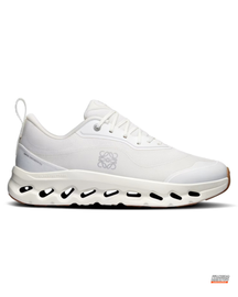 ON 2 Mesh Perforated-Sole Running Trainer White Gum #whitegum