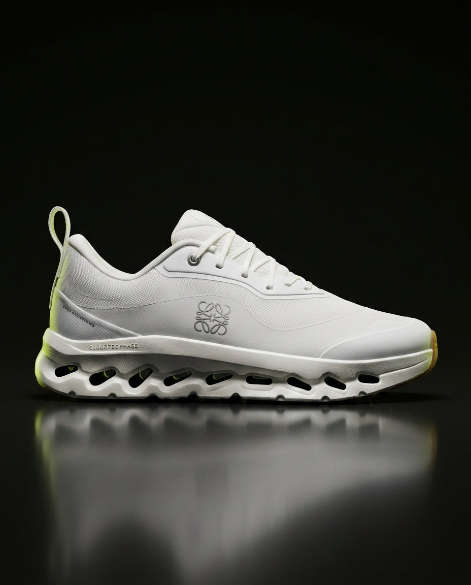 ON 2 Mesh Perforated-Sole Running Trainer